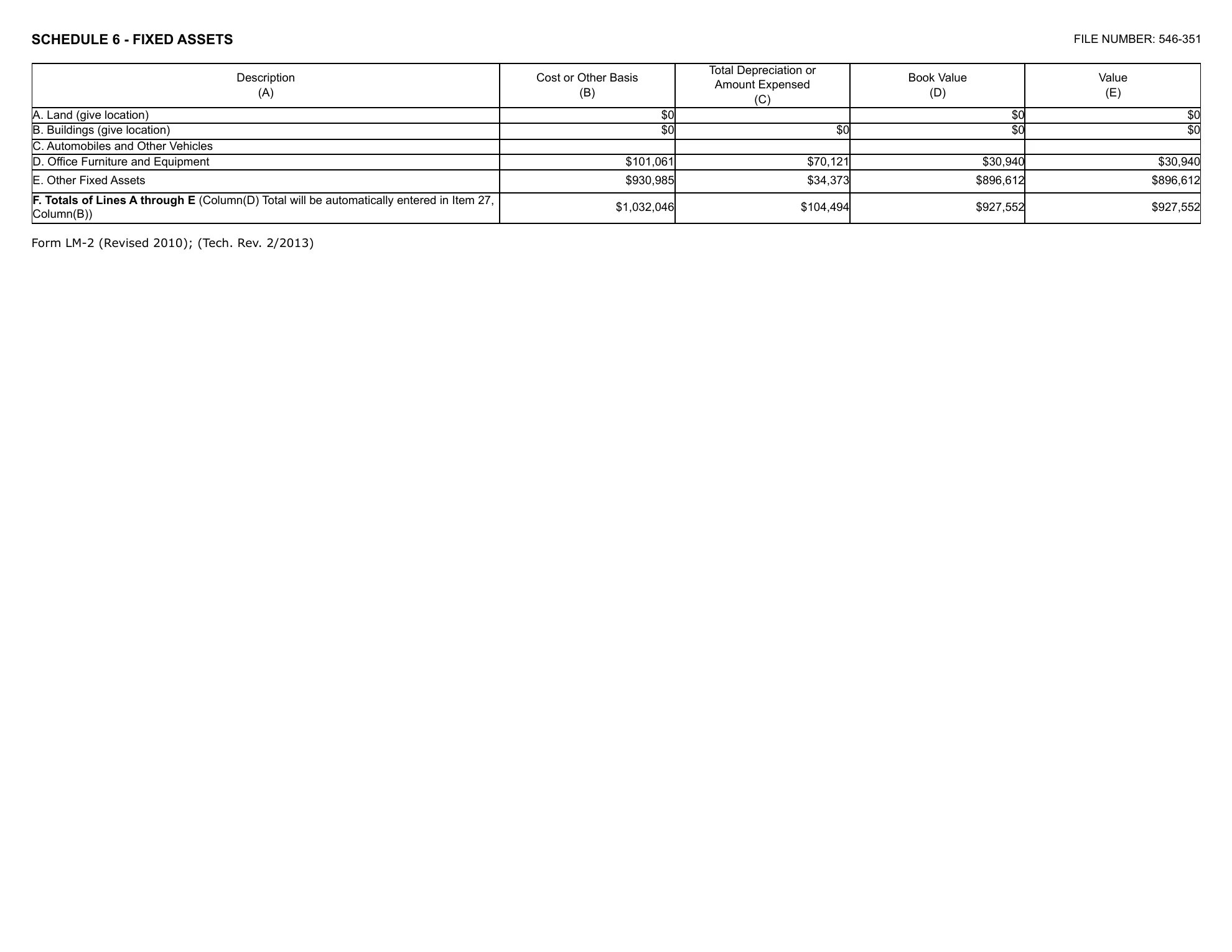 Teamsters Local 2750 2025 LM-2, page 10